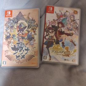 Switchソフト まとめ売り ソフィーのアトリエ2 天穂のサクナヒメ