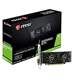 【中古】MSI GeForce GTX 1650 4GT LP グラフィックスボード VD6989