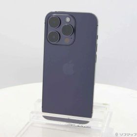【中古】Apple(アップル) iPhone14 Pro 1TB ディープパープル MQ313J／A SIMフリー 【276-ud】