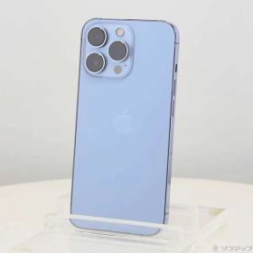 ソフマップ 〔中古品〕 iPhone13 Pro 128GB シエラブルー MLUK3J／A SIMフリー【262】