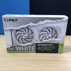 中古 Palit NE6406T019P1-1048L(RTX4060Ti WHITE 8G) 175561 状態： Cランク