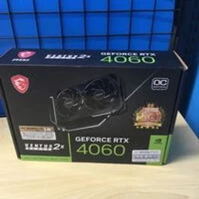 中古 MSI GeForce RTX 4060 VENTUS 2X BLACK 8G OC (RTX4060 8GB) 191605 状態： Bランク
