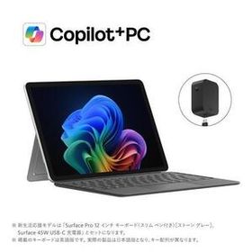 【新品】Microsoft Surface Pro プラチナ (12型/Snapdragon X Plus/16GB/256GB/Office付/充電器) EP2-46399