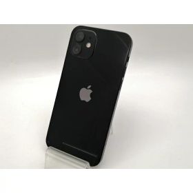 【中古】Apple SoftBank 【SIMロック解除済み】 iPhone 12 64GB ブラック MGHN3J/A【大須2】保証期間1ヶ月【ランクC】
