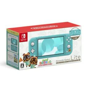 【中古】 Nintendo Switch Lite あつまれ どうぶつの森セット 〜まめきち&つぶきちアロハ柄〜