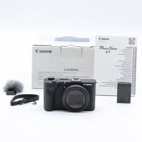 Canon PowerShot V1 Vlogカメラ｜高画質コンパクトデジタルカメラ｜動画撮影・自撮り対応・Wi-Fi搭載 キヤノン【中古】