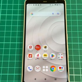 【8】ドコモ arrows Be4 F-41A ホワイト SIMロック解除済