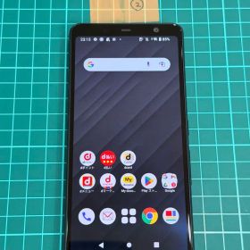 【2】ドコモ arrows Be4 F-41A ブラック SIMロック解除済