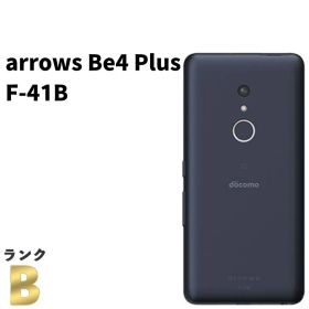 【良品】arrows Be4 Plus F-41B docomo SIMロック解除済 64GB／4GB ブラック スマホ本体 送料無料 中古 S182