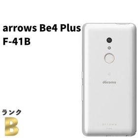 【良品】arrows Be4 Plus F-41B docomo SIMロック解除済 64GB／4GB ホワイト スマホ本体 送料無料 中古 S171