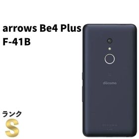 【新品同様】arrows Be4 Plus F-41B docomo SIMロック解除済 64GB／4GB ブラック スマホ本体 送料無料 中古 S172