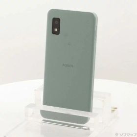 【中古】SHARP(シャープ) AQUOS wish2 64GB オリーブグリーン A204SH Y!mobile SIMフリー 【349-ud】