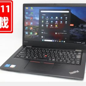 訳有 フルHD 13.3インチ Lenovo ThinkPad L13 Gen2 Windows11 卓越性能 第11世代Core i5-1135G7 16GB 爆速NVMe式256GB-SSD カメラ 無線Wi-Fi6 Office付き Win11【中古ノートパソコン 中古パソコン 中古PC】送料無料 あす楽対応 即日発送（Windows10も対応可能 Win10）