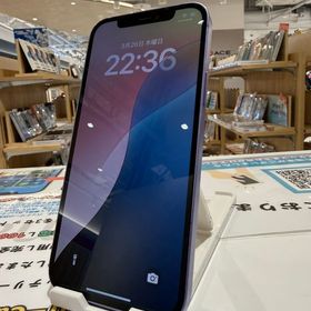 【修理店整備済】iPhone12 128GB パープル SIMロック解除済