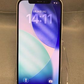 美品 国内版 SIMフリー iPhone 12 128GB ホワイト色