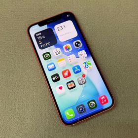 中古iPhone12 128GB レッド 国内版SIMフリー 送料無料