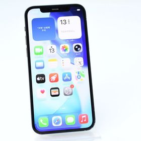 【液晶美品＊動作可＊電池100 %】 au SIMフリー iPhone12 64GB ブラック