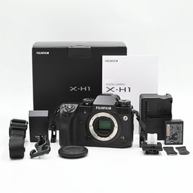 FUJIFILM 富士フイルム ミラーレス一眼カメラ X-H1ブラック X-H1 (ショット数24枚) ミラーレス一眼レフカメラ