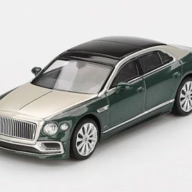 ミニGT 1/64 ベントレー フライングスパー ホワイトサンド ヴェルダントMini GT 1:64 Bentley Flying Spur White Sand Verdaunt