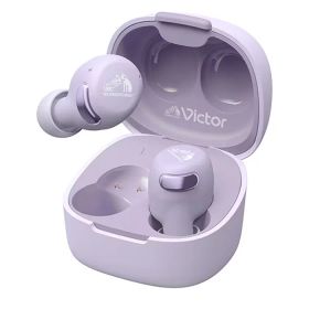 【返品OK!条件付】ビクター 完全ワイヤレスイヤホン HA-A30T2-V パープル Victor JVC IPX4 防滴仕様 ノイズキャンセリング ノイキャン 外音取り込み マルチポイント【KK9N0D18P】