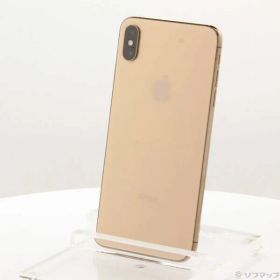 ソフマップ 〔中古品〕 iPhoneXS Max 512GB ゴールド MT702J／A SIMフリー【349】