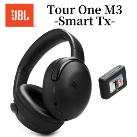 JBL ワイヤレスノイズキャンセリングヘッドホン TourOneM3 SmartTx ブラック トランスミッター 国内正規品 メーカー保証1年間 TOURONEM3AVIBLK