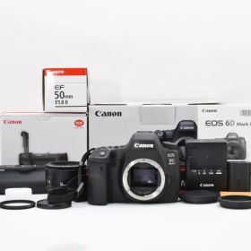 【超美品】キャノン EOS 6D Mark II レンズキット 箱付き #437