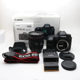 Canon デジタル一眼レフカメラ EOS 6D Mark II EF24-70 F4L IS USM レンズキット EOS6DMK2-2470ISLK
