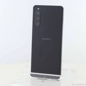 ソフマップ 〔中古品〕 Xperia 10 IV 128GB ブラック SOG07 au SIMフリー【349】