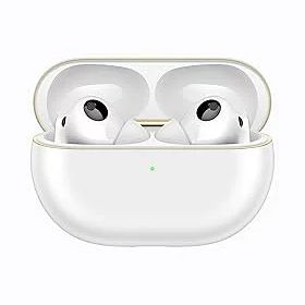 【中古】HUAWEI FreeBuds Pro 4 ワイヤレスイヤホン カナル型 ハイレゾ対応 ダイナミックANC3.0 IP54防塵防滴 33時間音楽再生 ワイヤレス充電 ホワイト