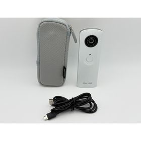 リコー(RICOH)の極上美品★RICOH THETA m15 ホワイト リコー シータ360度カメラ(コンパクトデジタルカメラ)