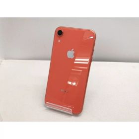 【中古】Apple au 【SIMロック解除済み】 iPhone XR 64GB コーラル MT0A2J/A【仙台イービーンズ】保証期間1ヶ月【ランクB】