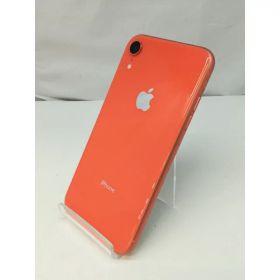 【中古】Apple SoftBank 【SIMロック解除済み】 iPhone XR 64GB コーラル MT0A2J/A【札幌】保証期間1ヶ月【ランクB】