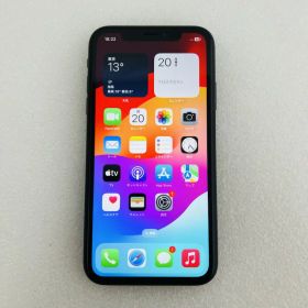 【中古】[ Apple ] iPhone XR 64GB ブラック / A2106 / au版 / simロック解除済み / 白ロム MT002J/A