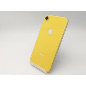 【中古】Apple au 【SIMロック解除済み】 iPhone XR 64GB イエロー MT082J/A【広島本通】保証期間1ヶ月【ランクC】