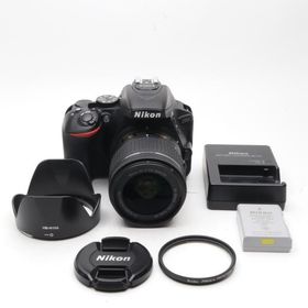 Nikon D5600 AF-P 18-55 VR レンズキット ブラック 〔NIKON F マウント〕