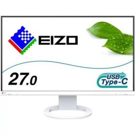 FlexScan EV2720S-WT (ホワイト) 27インチ WQHD 2560x1440 IPS フレームレスモニター USB Type-C対応
