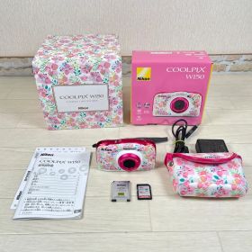 【限定品】Nikon COOLPIX W150 フラワー 防水 デジカメ ニコン