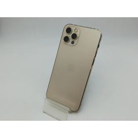 【中古】Apple docomo 【SIMロック解除済み】 iPhone 12 Pro 256GB ゴールド MGMC3J/A【秋葉本店】保証期間1ヶ月【ランクC】