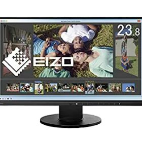 【中古】(非常に良い)EIZO FlexScan 23.8インチ カラー液晶モニター ( 1920×1080 ／ IPSパネル ／ 5ms ／ ノングレア／ ブラック ) EV2450-BKR