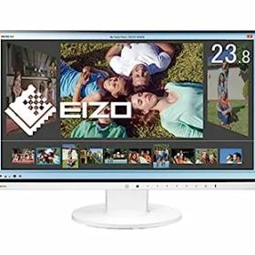 【中古】（非常に良い）EIZO FlexScan 23.8インチ カラー液晶モニター ( 1920×1080 / IPSパネル / 5ms / ノングレア/ ホワイト ) EV2450-WTR