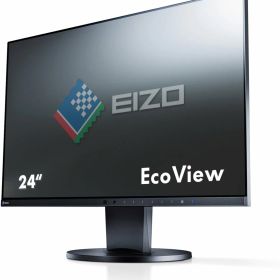 【中古良品】【安心保証】EIZO EV2450 23.8インチ液晶モニター 回転機能 高さ調整 PS4・PS5・SWITCH対応 在宅勤務 スピーカー搭載