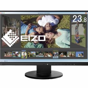 【中古】【非常に良い】EIZO FlexScan 23.8インチ カラー液晶モニター ( 1920×1080 / IPSパネル / 5ms / ノングレア/ ブラック ) EV2450-BKR