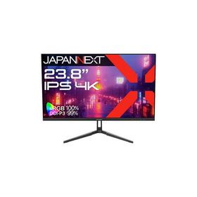 JAPANNEXT 液晶ディスプレイ 23.8型/3840×2160/ブラック JN-IPS238U