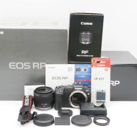 ショット数1000回以下、元箱付き。★新品級★ CANON キヤノン EOS RP RF35 MACRO IS STM レンズキット