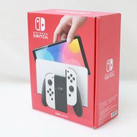 【中古】【未使用品】任天堂 Nintendo Switch (有機ELモデル) HEG-S-KAAAA [ホワイト] HA03-M6102-2G3 ニンテンドー スイッチ 未使用品