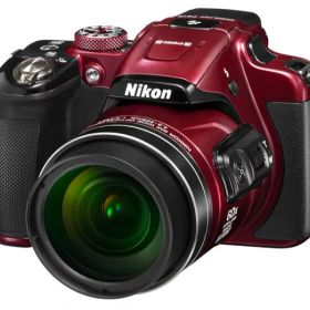 【中古】【1ヶ月保証】 ニコン Nikon COOLPIX P610 光学60倍 1600万画素 レッド P610RD SDカード付き