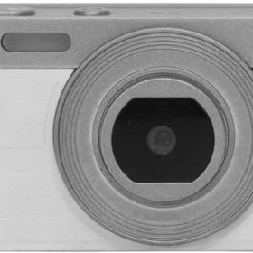 【送料無料】King キング キーホルダー キーチェーン トイカメラ デジカメ デジタルカメラ レトロ KLIKKA-WH ホワイト