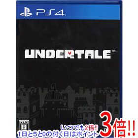 【いつでも2倍！1日と5.0のつく日、18日は3倍！】【中古】UNDERTALE PS4