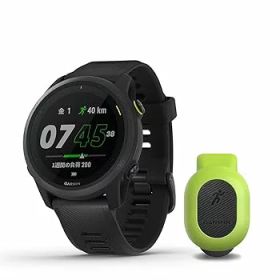 【中古】［非常に良い］GARMIN(ガーミン) ForeAthlete 745 Black ランニングダイナミクスポッドセット 010-02445-70